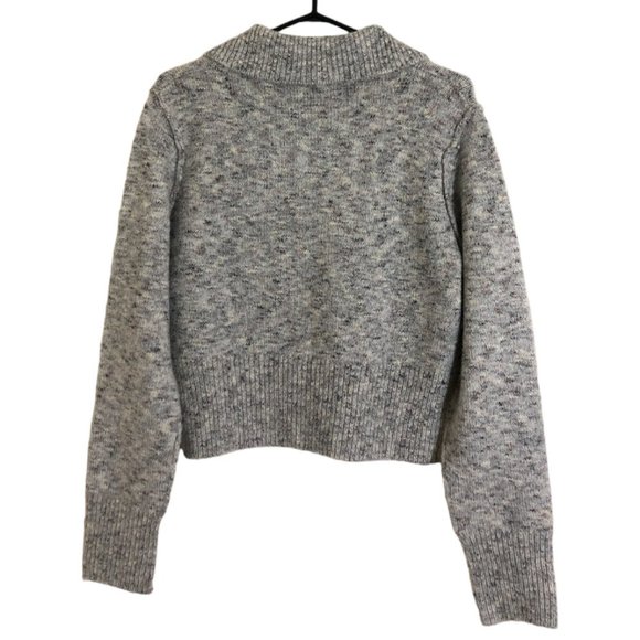 Zara Gray Women's Sweater Cardigan - Picture 4 of 7